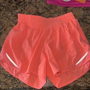 Like New: Lululemon Women's Coral Hotty Hot Athletic Shorts